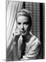 Grace Kelly (b/w photo)-null-Mounted Photo