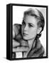 Grace Kelly (b/w photo)-null-Framed Stretched Canvas