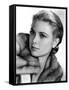 Grace Kelly (b/w photo)-null-Framed Stretched Canvas