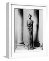 Grace Kelly (b/w photo)-null-Framed Photo