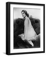 Grace Kelly (b/w photo)-null-Framed Photo