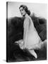 Grace Kelly (b/w photo)-null-Stretched Canvas