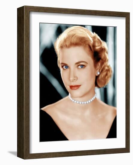 Grace Kelly, ca. 1953-null-Framed Photo