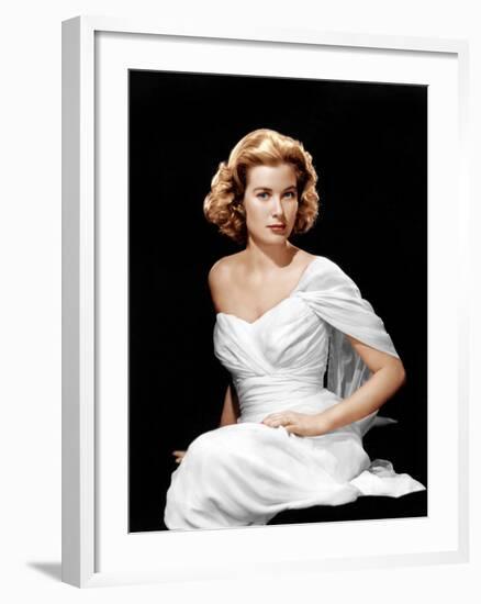 Grace Kelly, ca. 1954-null-Framed Photo