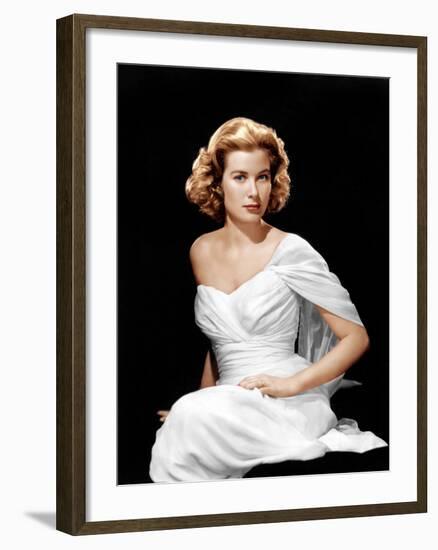 Grace Kelly, ca. 1954-null-Framed Photo