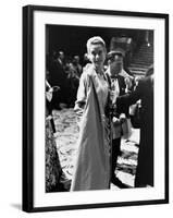 Grace Kelly Holding Her Best Oscar-George Silk-Framed Premium Photographic Print