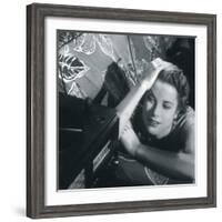 Grace Kelly II-British Pathe-Framed Giclee Print