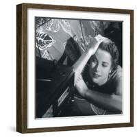 Grace Kelly II-British Pathe-Framed Giclee Print