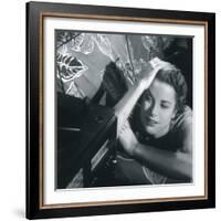 Grace Kelly II-British Pathe-Framed Giclee Print