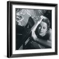 Grace Kelly II-British Pathe-Framed Giclee Print