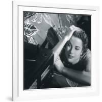 Grace Kelly II-British Pathe-Framed Giclee Print