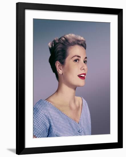 Grace Kelly in the 50's (photo)-null-Framed Photo