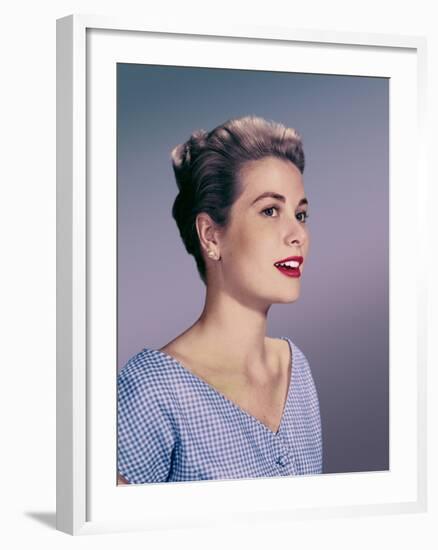 Grace Kelly in the 50's (photo)-null-Framed Photo