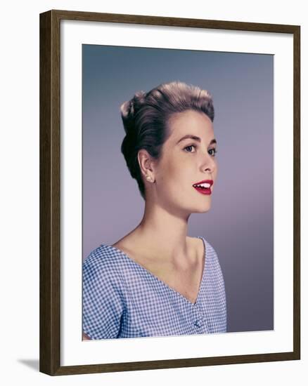 Grace Kelly in the 50's (photo)-null-Framed Photo