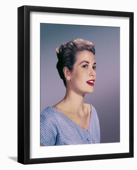 Grace Kelly in the 50's (photo)-null-Framed Photo