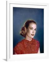 Grace Kelly in the 50's (photo)-null-Framed Photo