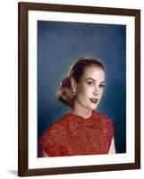 Grace Kelly in the 50's (photo)-null-Framed Photo