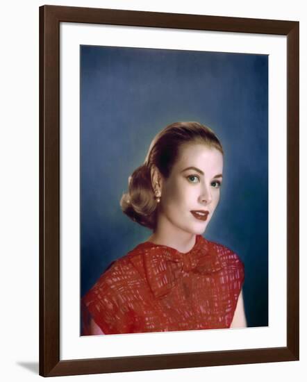 Grace Kelly in the 50's (photo)-null-Framed Photo