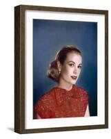 Grace Kelly in the 50's (photo)-null-Framed Photo