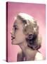 Grace Kelly in the 50's (photo)-null-Stretched Canvas