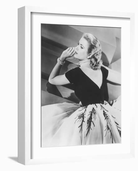 Grace Kelly, Rear Window, 1954-null-Framed Photographic Print