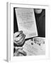 Grace Kelly's Wedding Invitation-null-Framed Premium Photographic Print