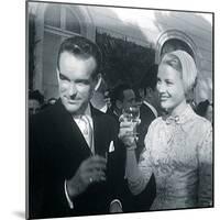 Grace Kelly V-British Pathe-Mounted Giclee Print