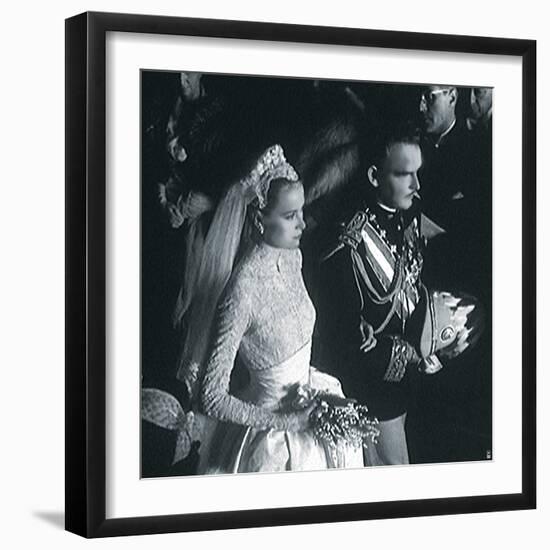 Grace Kelly VI-British Pathe-Framed Giclee Print