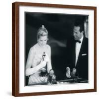 Grace Kelly VII-British Pathe-Framed Giclee Print