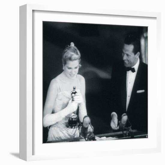 Grace Kelly VII-British Pathe-Framed Giclee Print