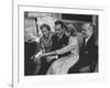 Grace Kelly with Her Fiance Prince Rainier During Announcement of the Engagement at Home-Howard Sochurek-Framed Premium Photographic Print