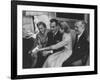 Grace Kelly with Her Fiance Prince Rainier During Announcement of the Engagement at Home-Howard Sochurek-Framed Premium Photographic Print