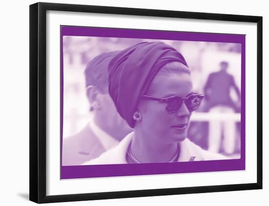 Grace Kelly XII In Colour-British Pathe-Framed Giclee Print