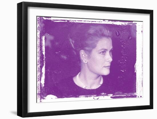 Grace Kelly XIII In Colour-British Pathe-Framed Giclee Print