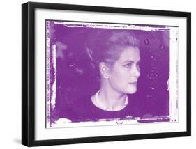 Grace Kelly XIII In Colour-British Pathe-Framed Giclee Print