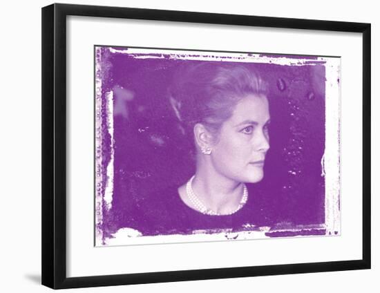 Grace Kelly XIII In Colour-British Pathe-Framed Giclee Print