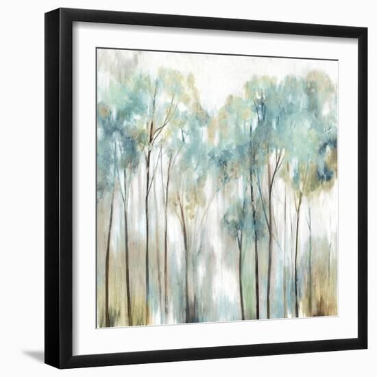 Grace Land Teal Version-Allison Pearce-Framed Art Print