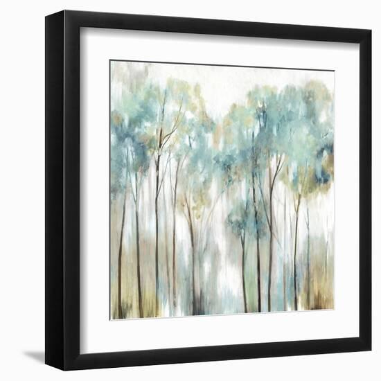 Grace Land Teal Version-Allison Pearce-Framed Art Print