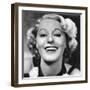 Grace Moore, American Operatic Soprano and Broadway and Film Actress, 1934-1935-null-Framed Giclee Print