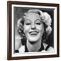 Grace Moore, American Operatic Soprano and Broadway and Film Actress, 1934-1935-null-Framed Giclee Print