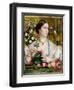 Grace Rose, 1866 (Oil on Panel)-Anthony Frederick Augustus Sandys-Framed Premium Giclee Print