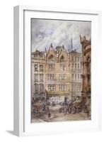 Gracechurch Street, City of London, 1882-Thomas Colman Dibdin-Framed Giclee Print