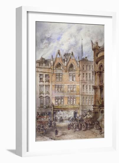 Gracechurch Street, City of London, 1882-Thomas Colman Dibdin-Framed Giclee Print