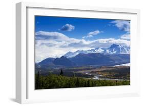 Graceful Bends of Matanuska River-fmcginn-Framed Photographic Print