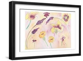 Graceful Blossoms-Beverly Dyer-Framed Art Print