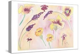 Graceful Blossoms-Beverly Dyer-Stretched Canvas
