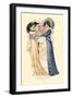 Graceful Evening Gowns-null-Framed Art Print