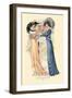 Graceful Evening Gowns-null-Framed Art Print