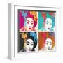 Graceful Geisha-Belle Poesia-Framed Giclee Print