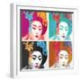 Graceful Geisha-Belle Poesia-Framed Giclee Print